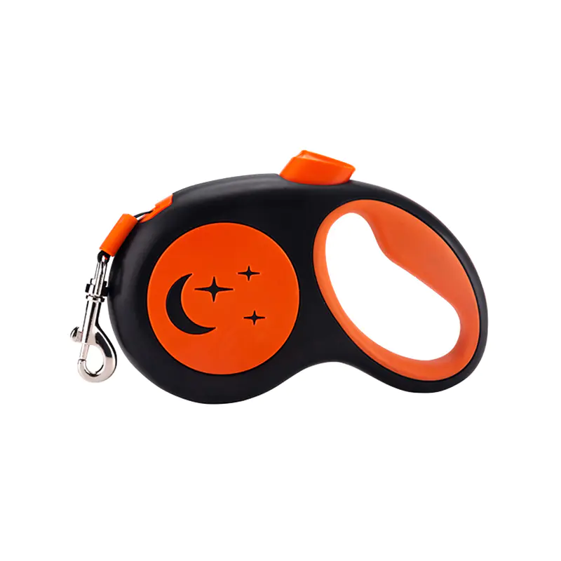 Retractable Dog Leash with Ergonomic Grip and Durable Tangle-Free Design