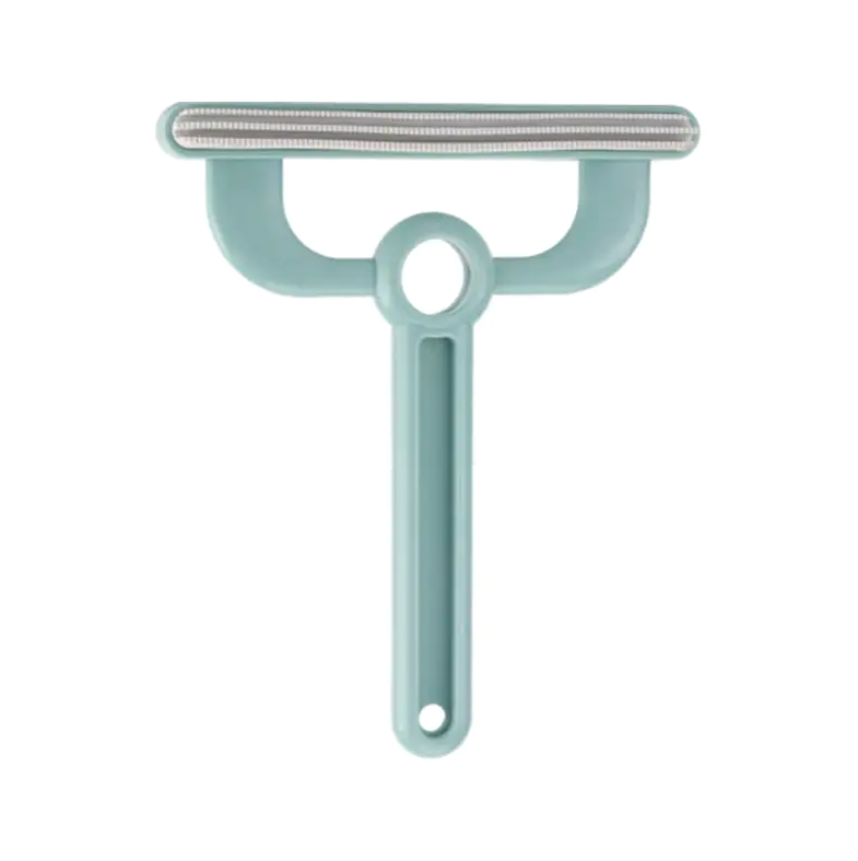 Compact Lint Rolled Tool, easy‑grip handle lint scraper for travel and outdoor fabric cleaning